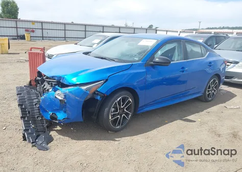 2025 Nissan Sentra Sr from USA, damaged, VIN 3N1AB8DV6SY312869